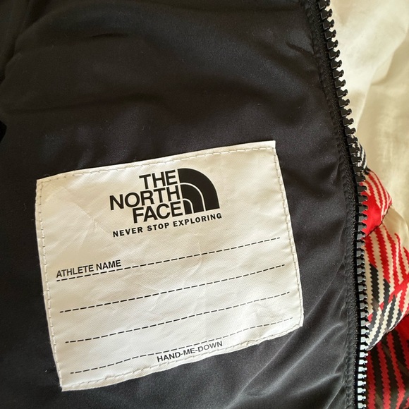 The North Face Kid Roxborough plaid toddler jacket size 3T - Picture 4 of 5